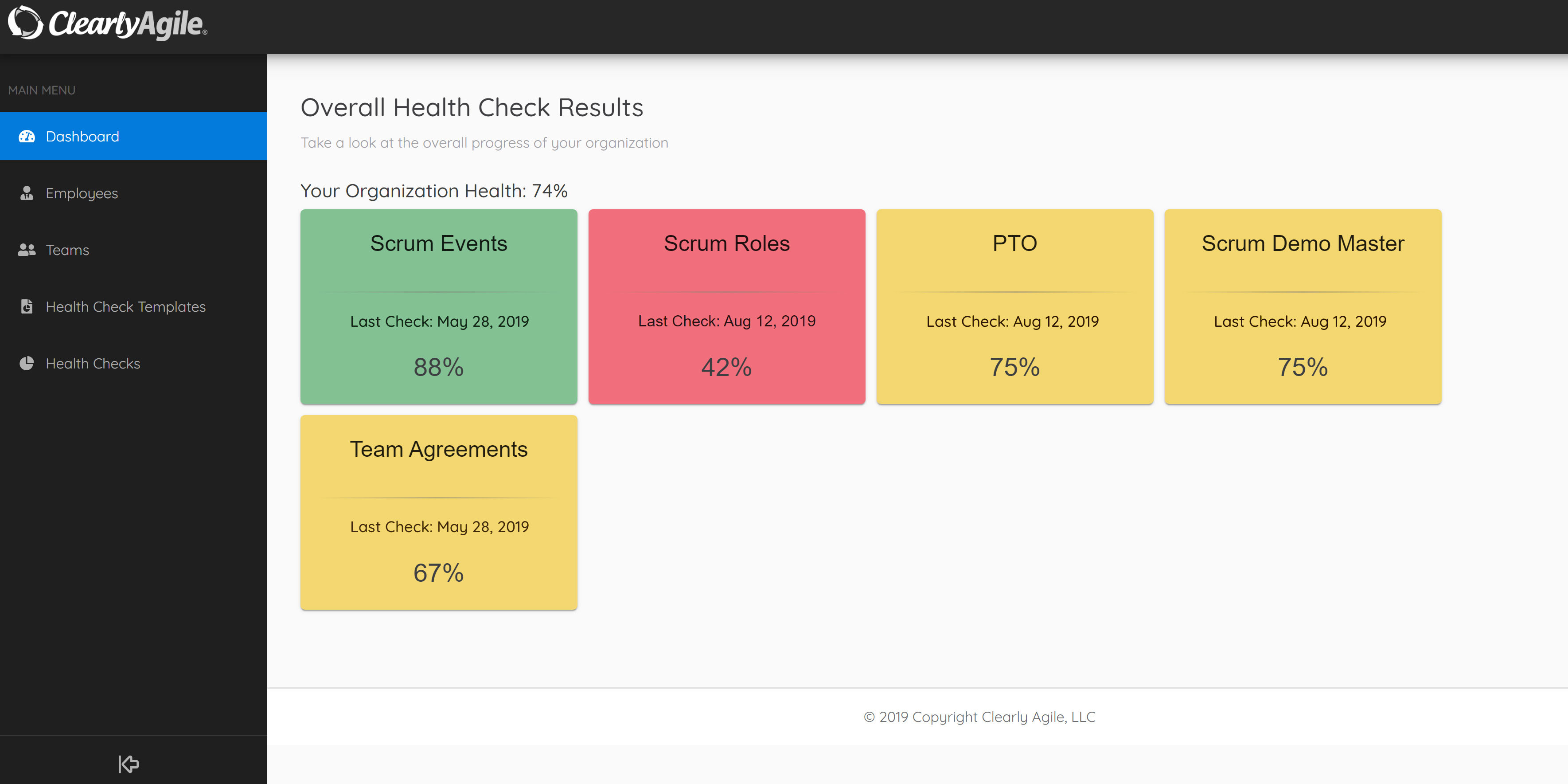 Initial layout before redesign