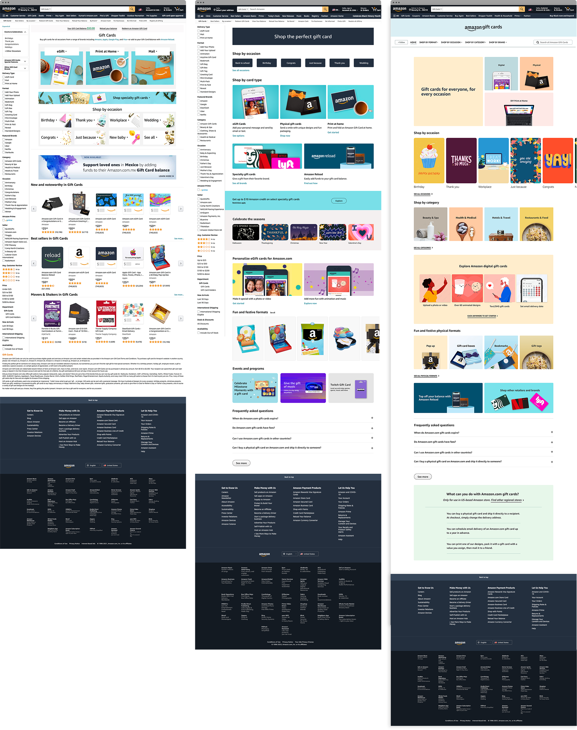Fullscreen View: Homepage Redesign