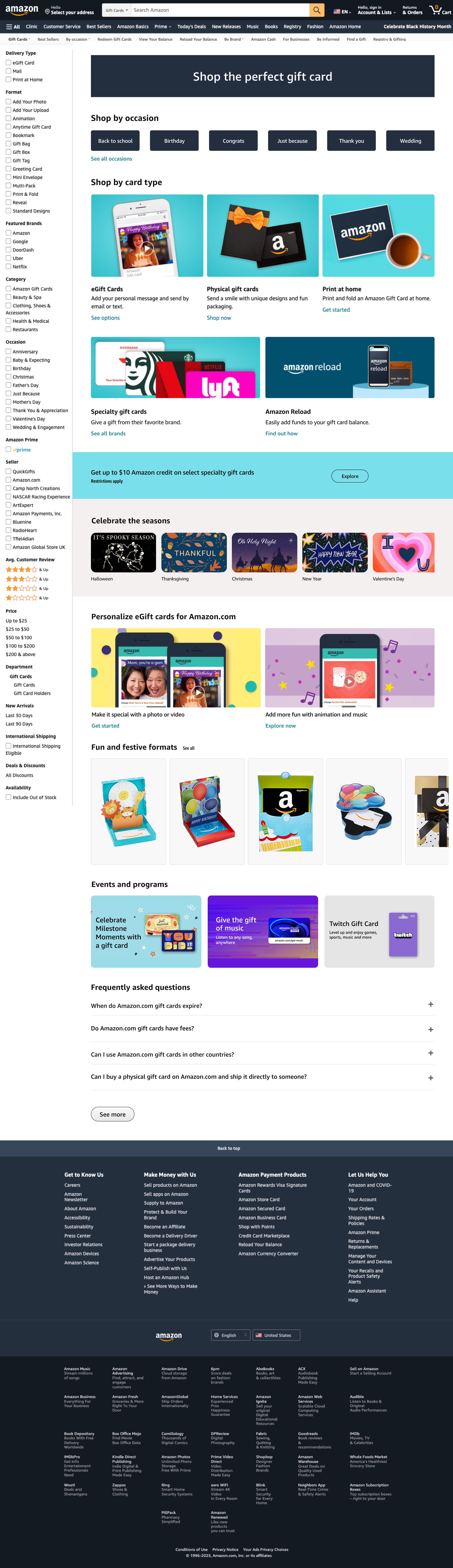 Full View of Homepage Redesign
