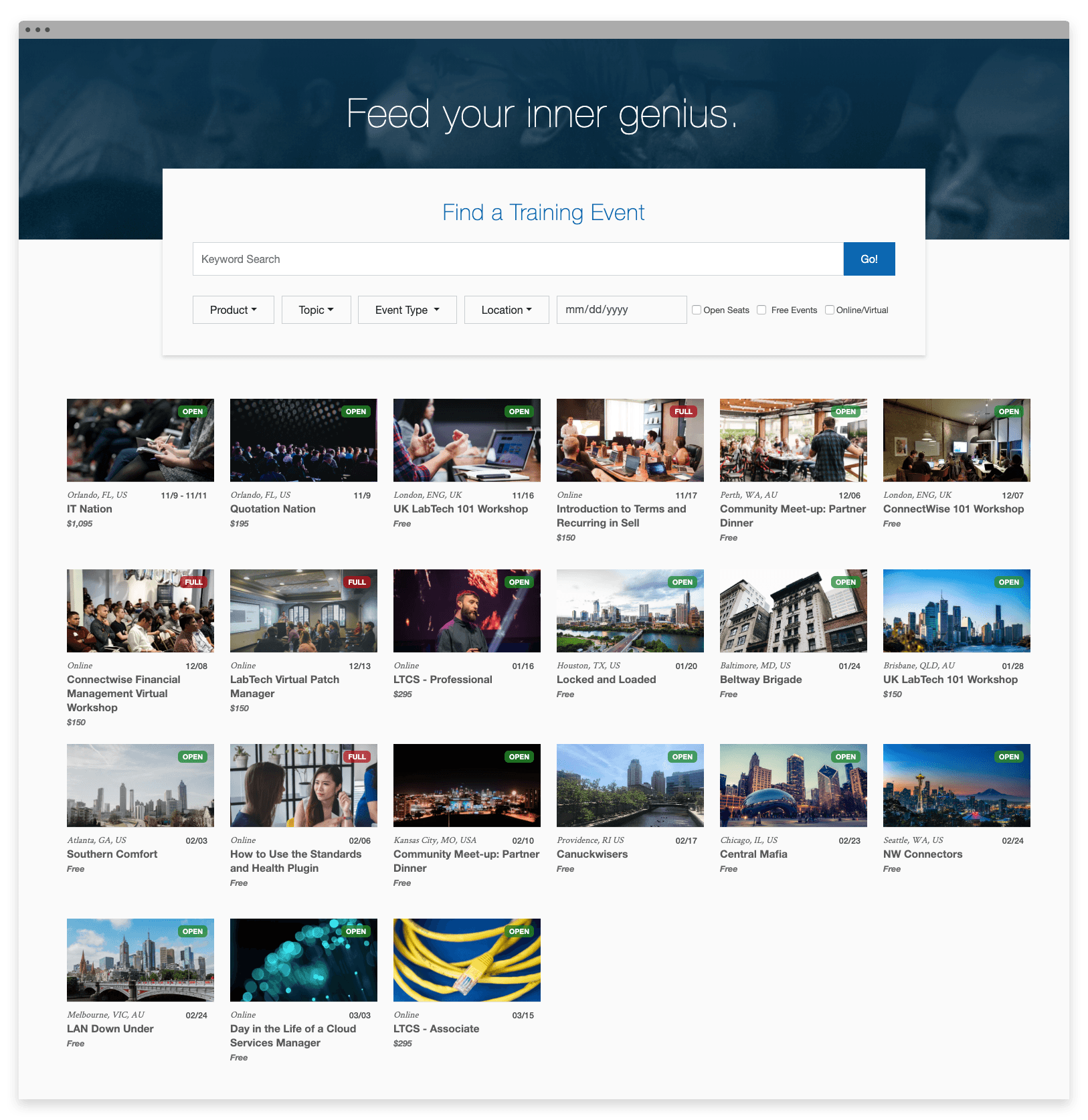 final design for Calendar