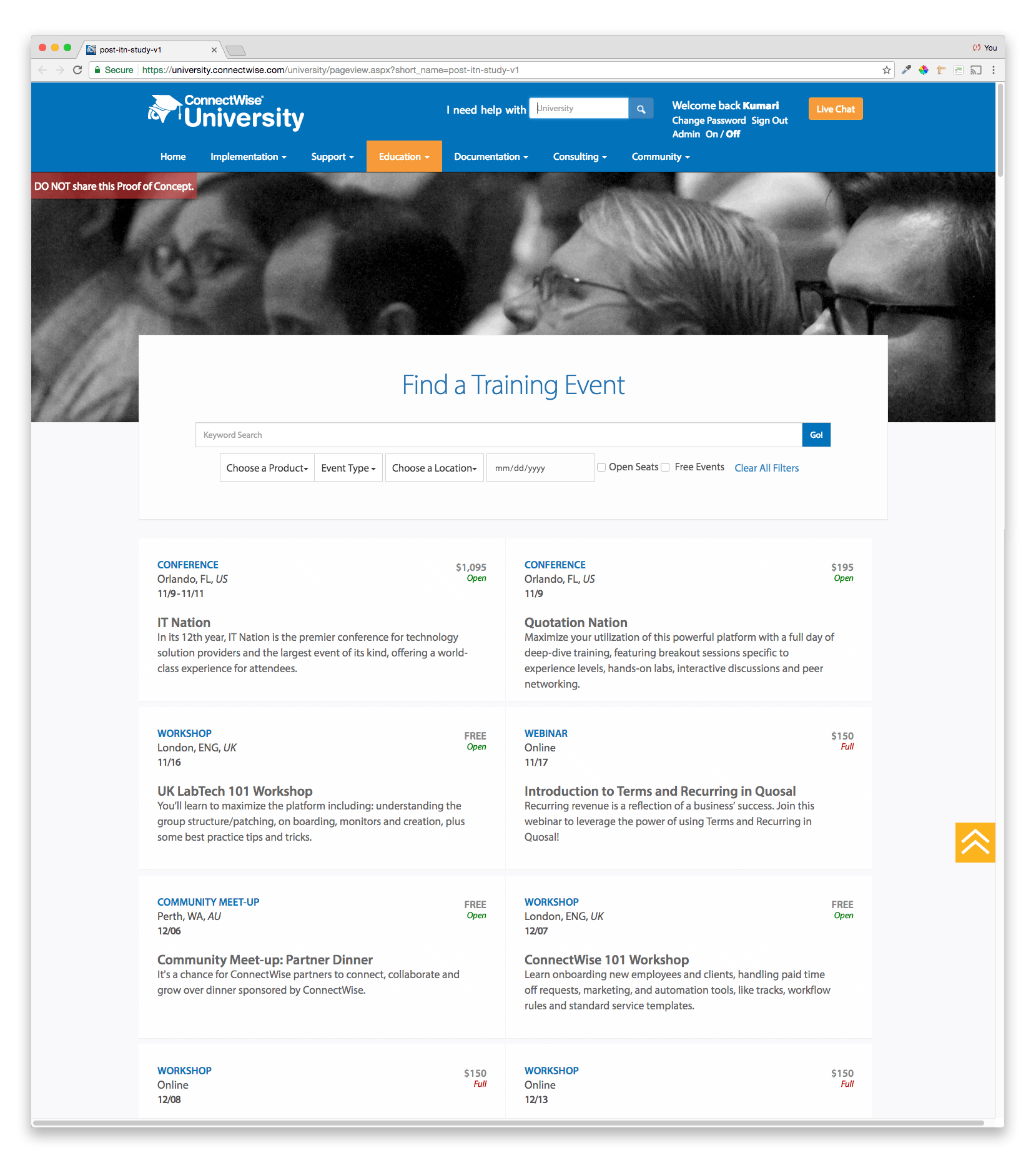 Iteration 2 on prototype design